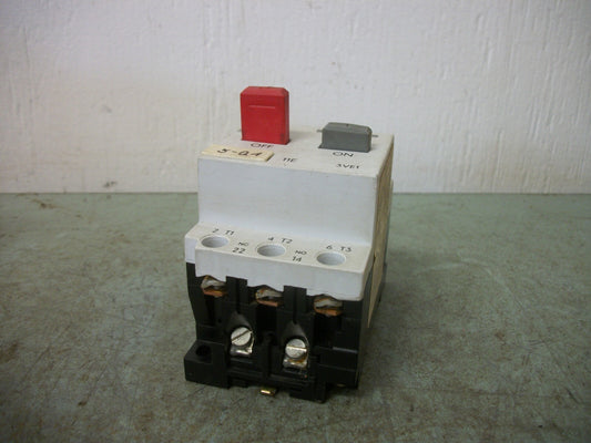 SIEMENS MOTOR CIRCUIT BREAKER 3VE1010-2G 1-1.6AMP