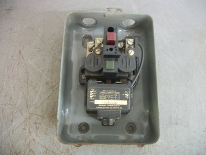 FURNAS ENCL SIZE 0 MANUAL STARTER 11CA3U-AL 3PH 550VOLT 3HP