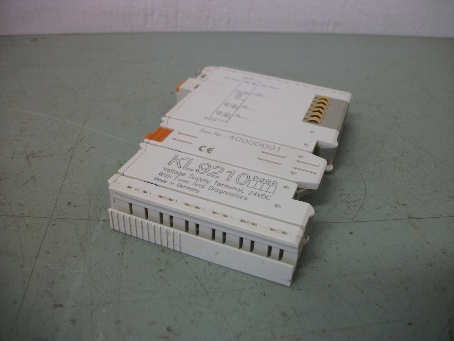 BECKHOFF 24VDC VOLTAGE SUPPLY TERMINAL MODULE KL9210