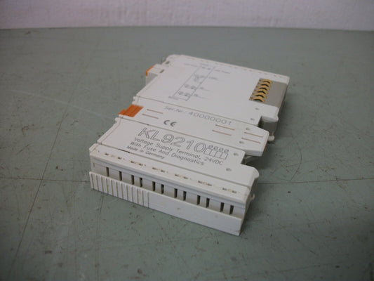 BECKHOFF 24VDC VOLTAGE SUPPLY TERMINAL MODULE KL9210