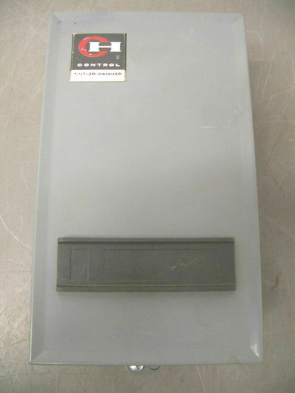 CUTLER-HAMMER ENCL SIZE 1 CONTACTOR C10CG3 120VCOIL 3PH 600VOLT 10HP