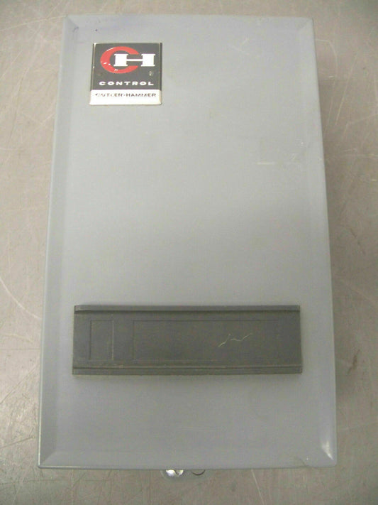 CUTLER-HAMMER ENCL SIZE 1 CONTACTOR C10CG3 120VCOIL 3PH 600VOLT 10HP
