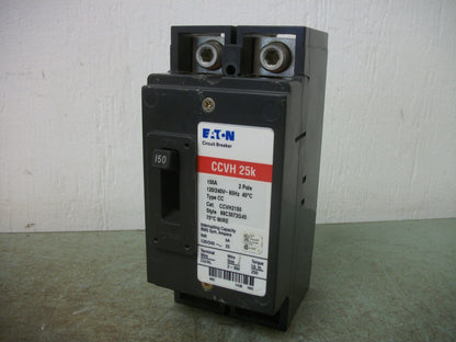CUTLER-HAMMER CCVH CIRCUIT BREAKER CCVH2150 150AMP 240VOLT 2POLE
