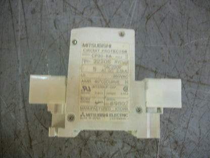 MITSUBISHI CIRCUIT PROTECTOR BREAKER CP30-BA 5AMP 250VOLT 3POLE