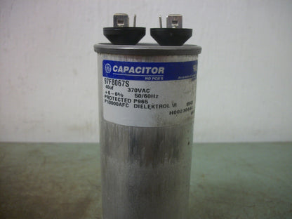 GE 40uF CAPACITOR 97F8067S 370VOLT