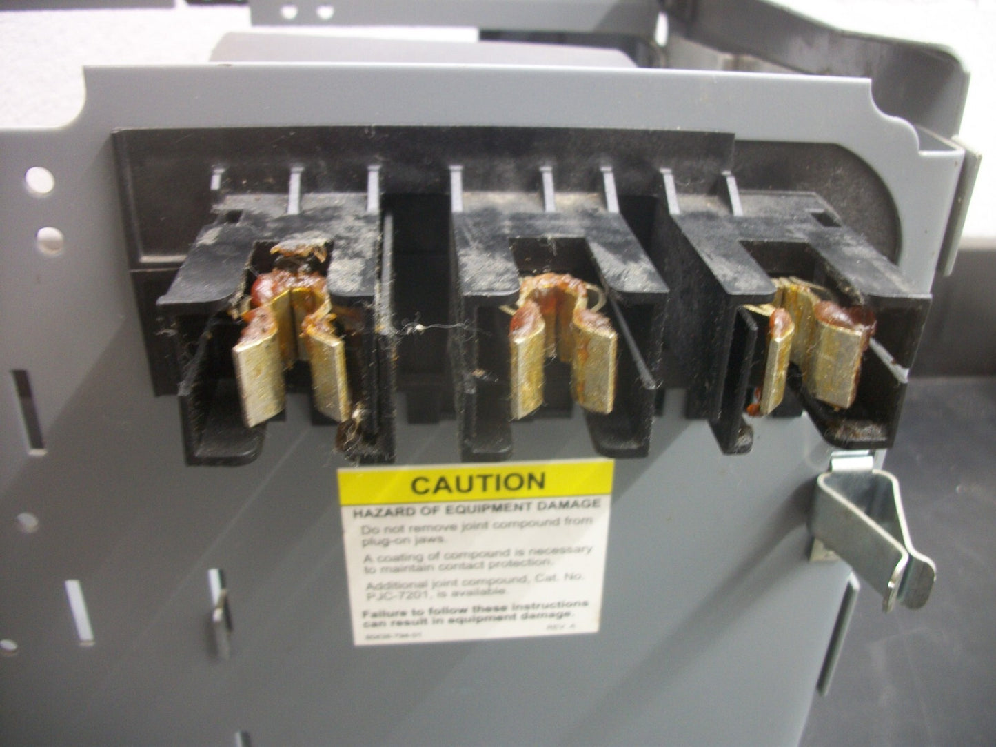 SQUARE D MCC BREAKER FEEDER BUCKET HJL36030 30AMP