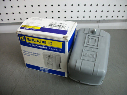 SQUARE D PUMPTROL PRESSURE SWITCH 9013FSG2J24 40/60PSI 276/414kPa NIB