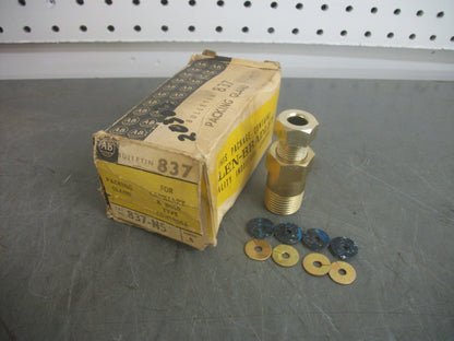 ALLEN-BRADLEY PACKING GLAND FOR CAPILLARY & BULB TYPE CONTROLS 837-N5 NIB