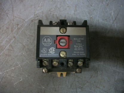 ALLEN-BRADLEY 4N.O. AC CONTROL RELAY 700-P800A1 120VCOIL
