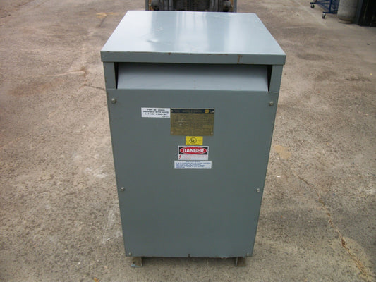 SQUARE D SORGEL 100KVA 1PH TRANSFORMER 100S3H HV 240X480 LV 120/240