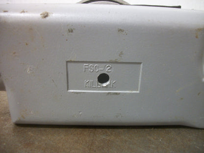 HUBBELL KILLARK LOT OF 3 WEATHERPROOF TWIST-LOCK RECEPTACLE ENCLOSURES FSC-2 GRE