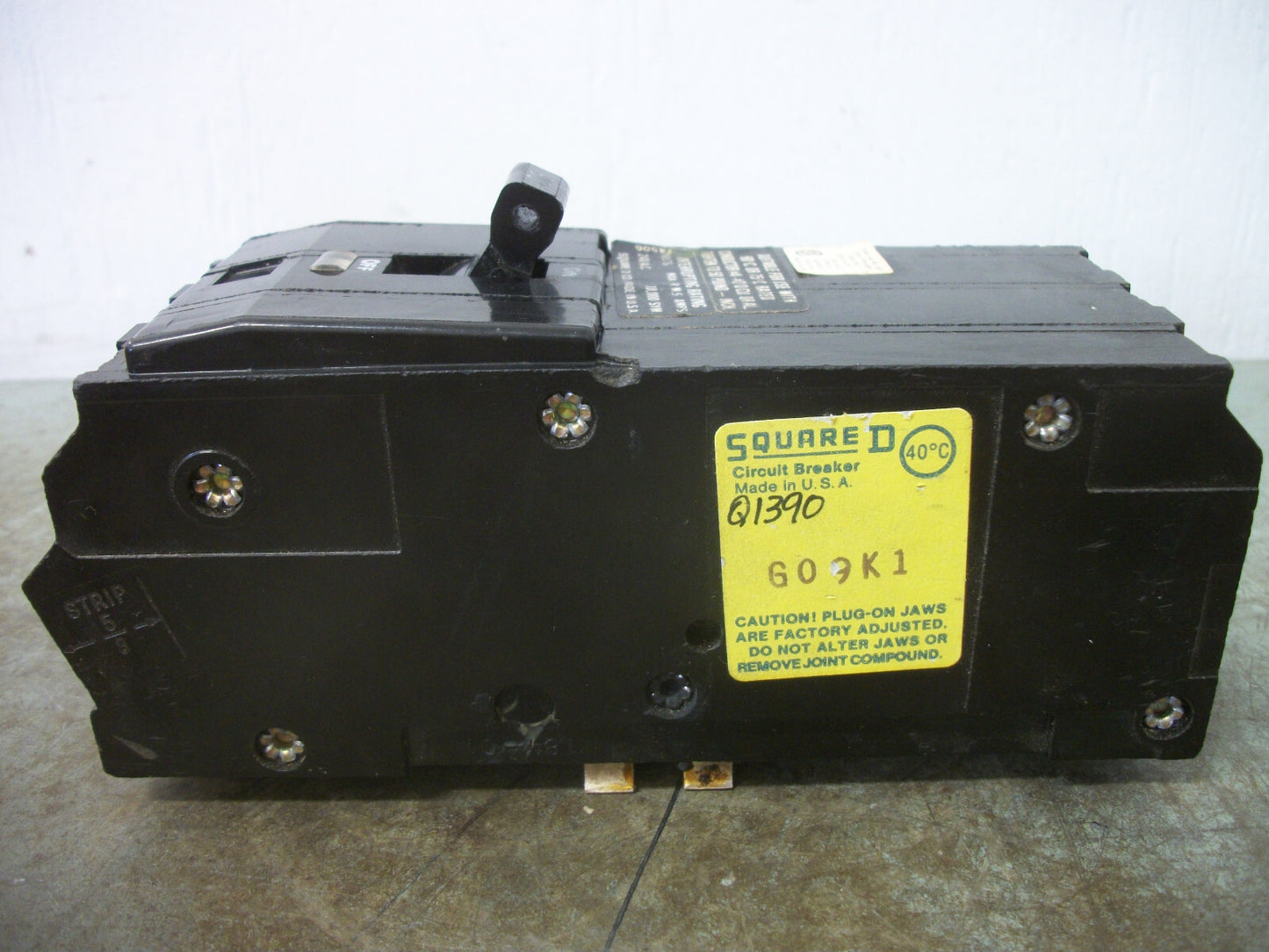 SQUARE D Q1 CIRCUIT BREAKER Q1390 90AMP 240VOLT 3POLE