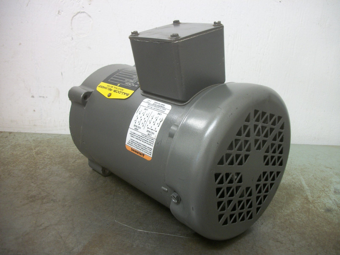 BALDOR 3/4HP 56C TEFC AC MOTOR VM3541 460VOLT 3PH 3450RPM