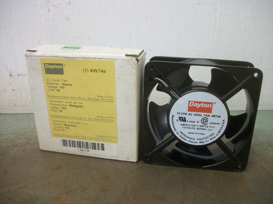 DAYTON AC AXIAL FAN 4WT48 115VOLT 70CFM NIB