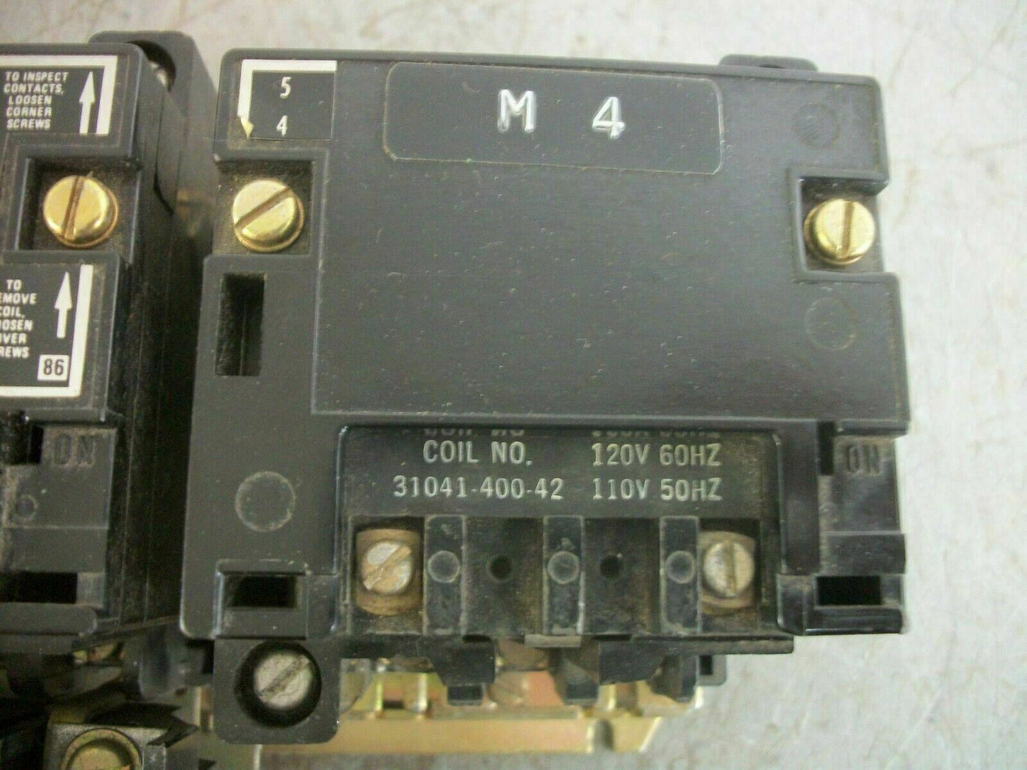 SQUARE D SIZE 00 REV MOTOR STARTER 8736SAG15 120VCOIL 1PH 230V 1HP