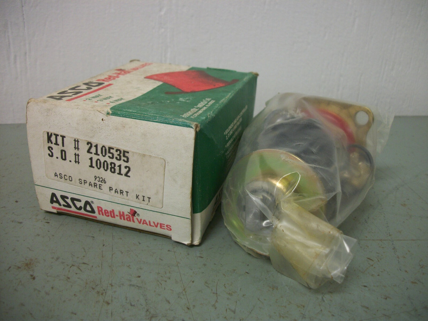 ASCO RED HAT SOLENOID VALVE REBUILD KIT 210535 NIB