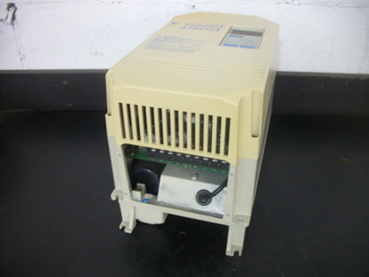 YASKAWA 10HP VARIABLE FREQUENCY DRIVE CIMR-VGV47P5 460VOLT 3PH 10KVA
