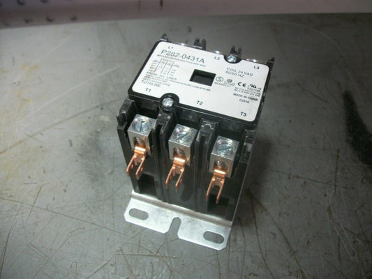 TOTALINE DEFINITE PURPOSE CONTACTOR P282-0431A 24VCOIL 3PH 600V 25HP NOB