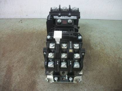 ALLEN-BRADLEY SIZE 0 MOTOR STARTER 500F-AOD930 18AMP 120VCOIL 3PH 600V 5HP NOB