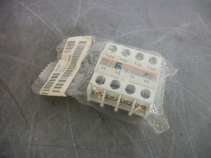 FUJI 2N.O. 2N.C. AUXILIARY CONTACT BLOCK SZ-A22T NEW