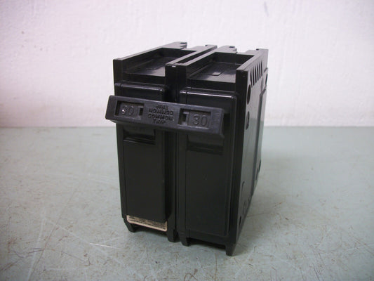 GTE SYLVANIA TYPE C CIRCUIT BREAKER C230 30AMP 240VOLT 2POLE NOB