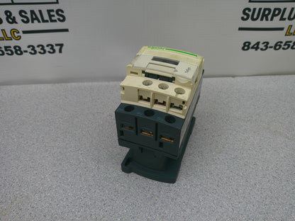 TELEMECANIQUE CONTACTOR LC1D12G7 25AMP 120VCOIL 3PH 600V 10HP