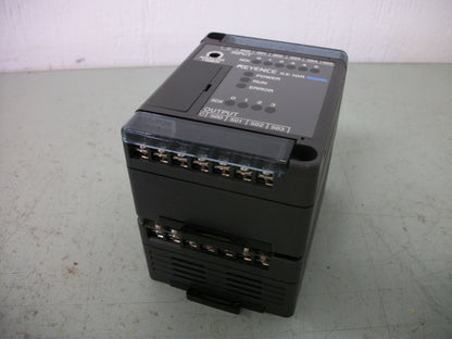 KEYENCE 5-CHANNEL ANALOG TIMER MODULE KX-10R W/POWER SUPPLY KX-U1 24VDC