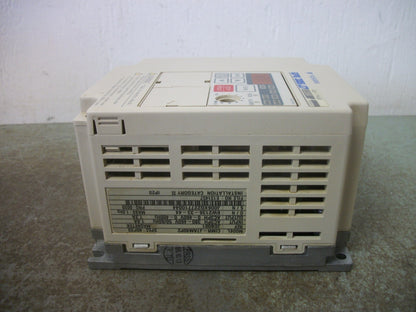 YASKAWA GPD 305/J7 0.2KW INVERTER DRIVE CIMR-J7AM40P2 460VOLT 3PH 1.2AMP