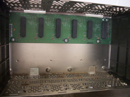 ALLEN-BRADLEY 17-SLOT PLC RACK CHASSIS 1756-A17 W/1756-PA75/B