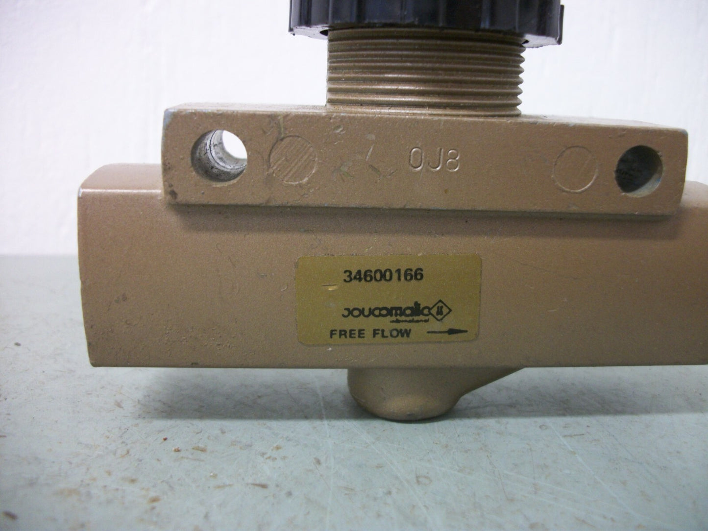 ASCO JOUCOMATIC 1/2" NPT FLOW CONTROL VALVE 34600166 NOB