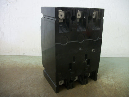 GE TED CIRCUIT BREAKER TED134100 100AMP 480VOLT 3POLE BLACK