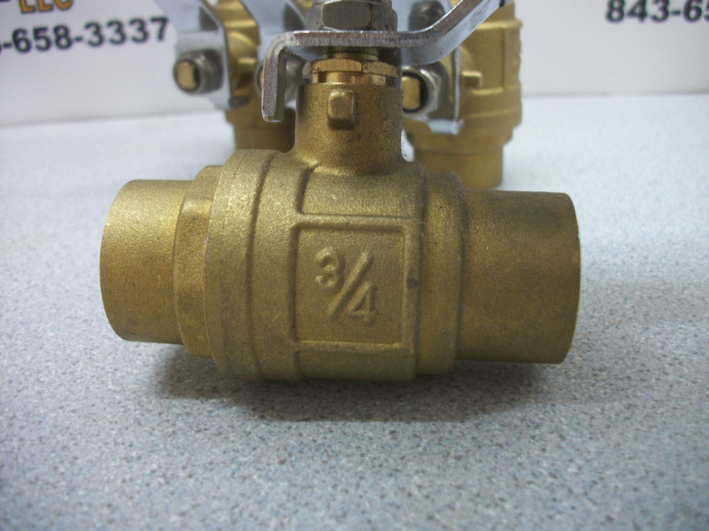 GENERIC LOT OF 4 3/4" BALL VALVES 600 WOG NEW