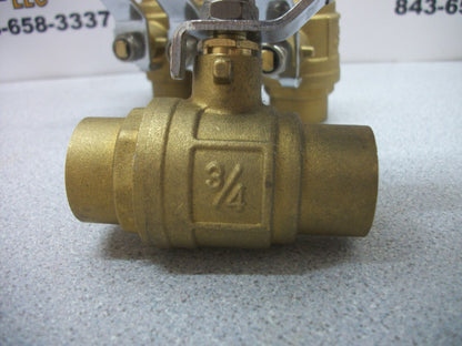 GENERIC LOT OF 4 3/4" BALL VALVES 600 WOG NEW