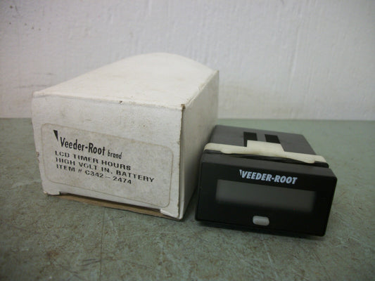 VEEDER-ROOT LCD TIMER C342-2474 NIB