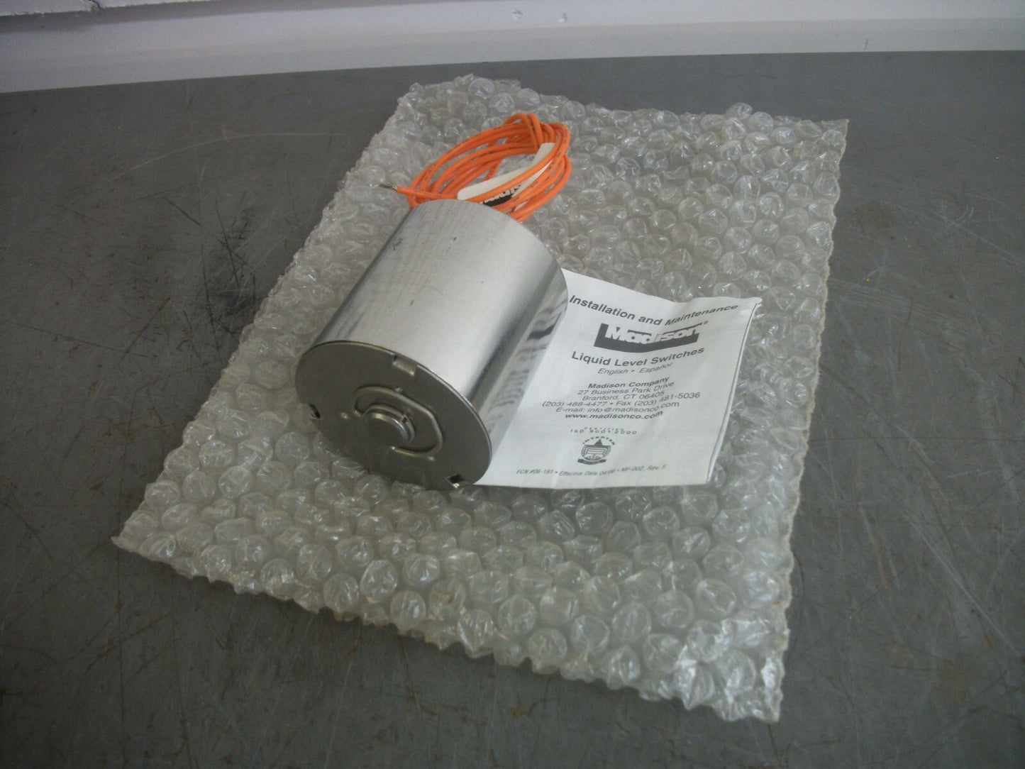 MADISON LIQUID LEVEL SWITCH MS5917 200PSI NOB