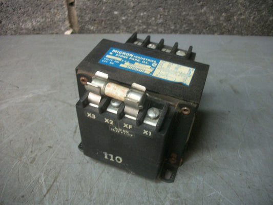 MICRON .100KVA 1PH TRANSFORMER BX100RTW715 HV 380X575 LV 24/120