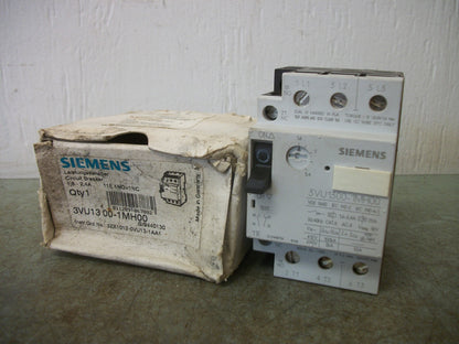 SIEMENS MOTOR CIRCUIT BREAKER 3VU1300-1MH00 1.6-2.4AMP NIB