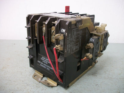 JOSLYN CLARK SIZE 0 MOTOR STARTER T13U030 18AMP 240VCOIL 3PH 600V 5HP