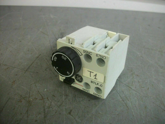 GE PNEUMATIC TIMER BTLF60C 1-60SEC