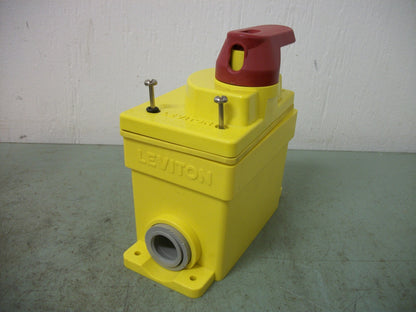 LEVITON ON/OFF TOGGLE DISCONNECT SWITCH TYPE 4,4X,12