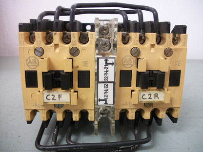 ALLEN-BRADLEY REV CONTACTOR 100-A09ND3 9AMP 120VCOIL 3PH 600V 7.5HP