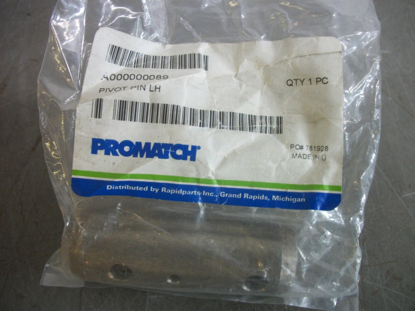 PROMATCH PIVOT PIN LH A000000089 NEW