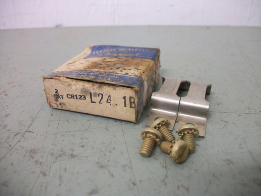 GE BOX OF 2 OVERLOAD RELAY THERMAL HEATERS CR123L24.1B NIB