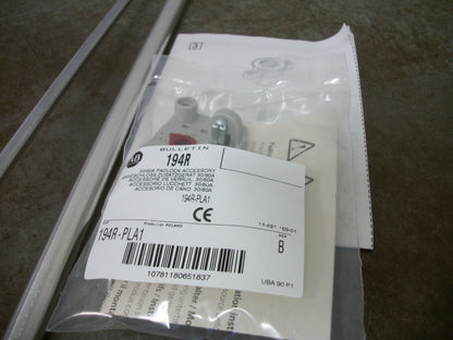 ALLEN-BRADLEY PULL & TURN RED DISCONNECT SWITCH HANDLE 194R-N2 194R-PLA1 NOB