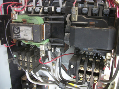 GE MCC BUCKET SIZE 2 TWO-SPEED CR206D0 120VCOIL 60AMP FUSIBLE