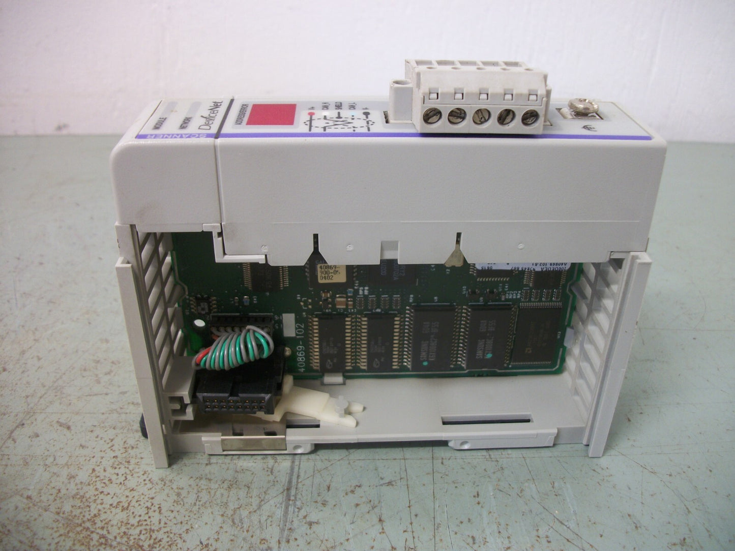 ALLEN-BRADLEY COMPACT I/O DEVICENET SCANNER MODULE 1769-SDN