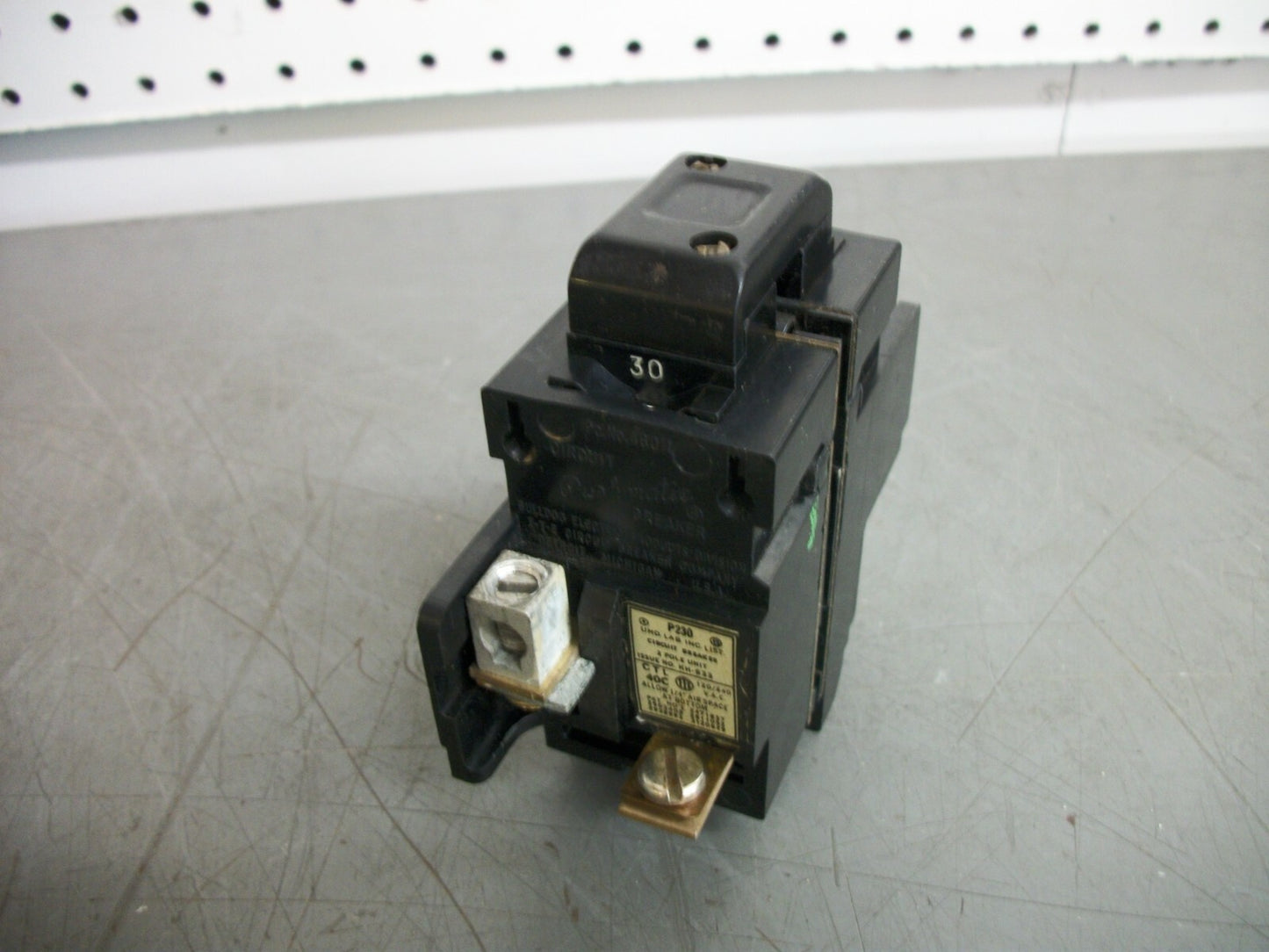 SIEMENS ITE NI PUSHMATIC CIRCUIT BREAKER P230 30AMP 240VOLT 2POLE