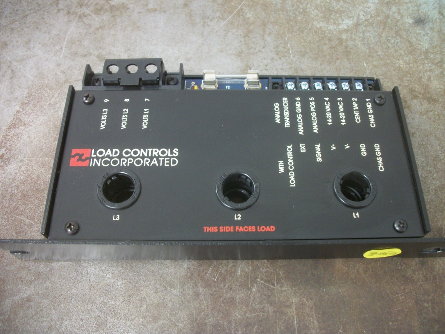 LOAD CONTROLS INC ANALOG POWER CELL TRANSDUCER PH-3A 460VOLT 20AMP 0-10V