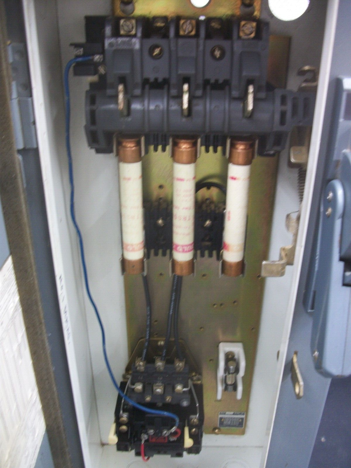 ALLEN-BRADLEY SIZE 0 STARTER COMBO 709-AOD103 120VCOIL 30AMP FUSIBLE