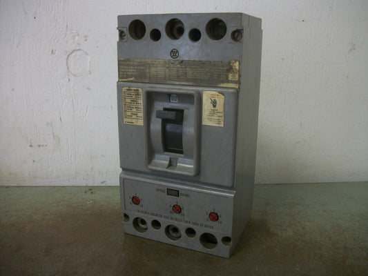 WESTINGHOUSE HLB CIRCUIT BREAKER HLB3400F 400AMP 600VOLT 3POLE W/350A TRIP